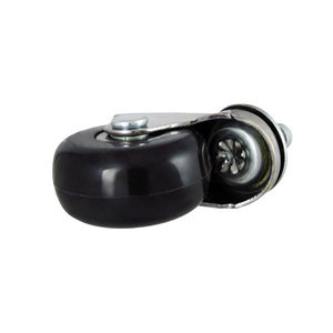 Modern 2-Inch Transparent PU Office Chair <b>Casters</b> Universal Friction Ring Stem Steel Frame School Gym Kitchen - Product Image 5