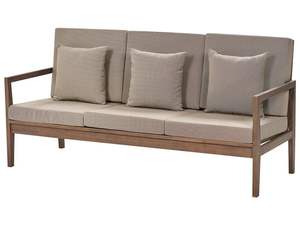 Conjunto de Muebles de Jardín Greisy para 7 Personas, 1 Mesa, Madera Oscura, para Exteriores - Product Image 3