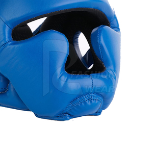 High Quality Leather Made <b>Head</b> Guards For Sale Boxing Professional <b>Training</b> Headgear For Men - Product Image 3
