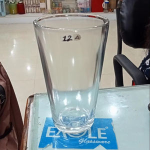 ถ้วยดื่มน้ำแก้วใสสำหรับใช้ในชีวิตประจำวัน | เหมาะสำหรับน้ำน้ำผลไม้และชา - Product Image 1