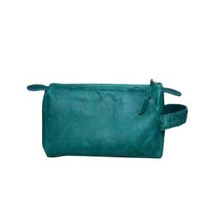 Nueva Bolsa de Aseo de Viaje de Gamuza de Lujo, Organizador de Cuero Suave Hecho a Mano para Mujer, Ligero para Primavera e Invierno - Product Image 4