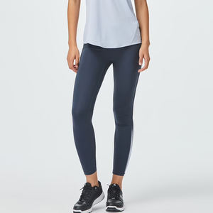 Leggings élégants et confortables pour femmes, mode yoga, entraînement, taille haute élastique, motif uni, spandex/polyester, respirant, sans couture - Product Image 1