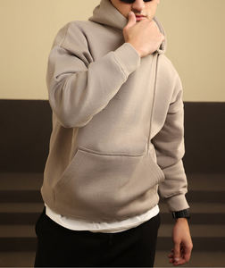 Sweat à capuche en éponge française de luxe lourd de 450 grammes sweat à capuche d'hiver surdimensionné personnalisé pour hommes vente en gros - Product Image 6