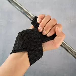 Dernier modèle de sangles de poignet Gym Deadlift Strap Sangles de levage à paillettes rembourrées Haltérophilie pour femme - Product Image 4