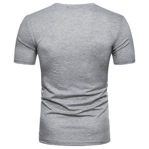 Camisetas personalizadas de algodón en blanco para hombre, camisetas transpirables de peso pesado de gran tamaño, camisetas personalizadas estampadas para hombre - Product Image 3
