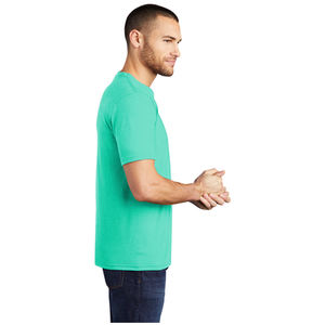 Next Level NL3600 100% coton Premium ajusté col rond t-shirts prochain niveau unisexe Heather Ringer CVC suédé t-shirts - Product Image 2