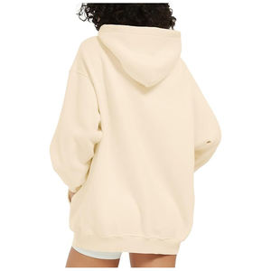 เสื้อฮู้ดผู้ชายทรงโอเวอร์ไซซ์เสื้อมีฮู้ดสำหรับผู้ชายเสื้อสไตล์วินเทจขนาดใหญ่ออกแบบโลโก้ได้ตามต้องการ - Product Image 4