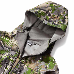 Veste de chasse sur mesure de haute qualité tendance avec fermeture éclair et motif imprimé Softshell Hiver Homme Extérieur Léger - Product Image 4