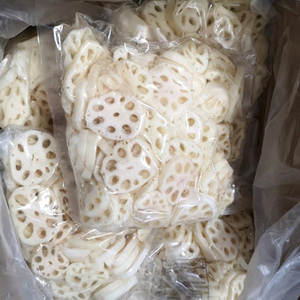 Práctica Raíz de loto congelada en rodajas para comidas vegetarianas rápidas y saludables - Product Image 1