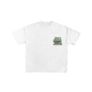 เสื้อยืดโอเวอร์ไซส์สำหรับผู้หญิงพิมพ์ลายออกแบบได้ตามที่ต้องการ | บริการ OEM - Product Image 2