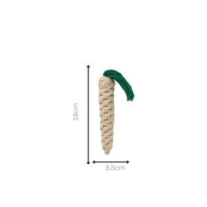 Modern <b>Carrot</b> Rope <b>Toys</b> for <b>Dogs</b> Palatable Pet-friendly <b>Dog</b> <b>Toys</b> - Product Image 4