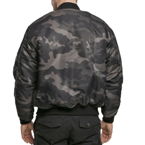 Chaqueta de bombardero de manga larga para hombre, la mejor calidad, estilo callejero, la chaqueta de lona de invierno más vendida para adultos - Product Image 3