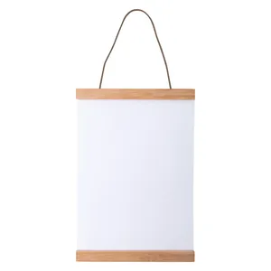 Sustainable Metal <b>Frame</b> Bamboo Hangoo Merchandising Display - Product Image 4