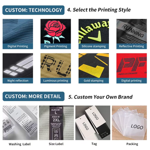 Camiseta 100% Algodón para Hombre, Tops Deportivos Casuales, Camiseta Deportiva de Poliéster para Fitness, Secado Rápido, Transpirable, Ajuste Holgado, Protección Solar - Product Image 5