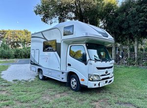 Cama Litera Ajustable Camroad Blanca con Soporte Lateral de Cartucho para Autocaravana/Casa Rodante, Uso Doméstico, Viajes, Todoterreno - Product Image 2