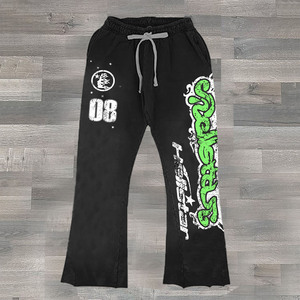 ผู้ผลิตเสื้อผ้าตามสั่ง ชุดวอร์มสีเทาพิมพ์ลายสกรีนสำหรับผู้ชาย ชุดฤดูร้อนสั่งทำพิเศษ ชุดวอร์มสำหรับวิ่งออกกำลังกาย - Product Image 2