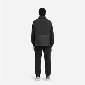 <b>Men's</b> Comfortable Black Stone Black <b>Cuffed</b> <b>Cargo</b> <b>Pants</b> Functional Pockets Casual Straight Style OEM Custom Supplier Colored Wash - Product Image 2