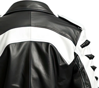 Fournisseur en gros de vestes en cuir véritable personnalisées OEM ODM services classiques pour hommes style motard et bombardier chauds pour l'hiver à la mode