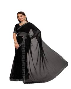 Banarasi Silk Premium Quality Indian Look elegante Ropa de fiesta a precio al por mayor Sarees Wirh Beautiful Weaving - Product Image 1