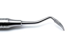 Grue dentaire Kaplan détartreur greffage lame incurvée Double extrémité Instruments d'implant chirurgical - Product Image 3