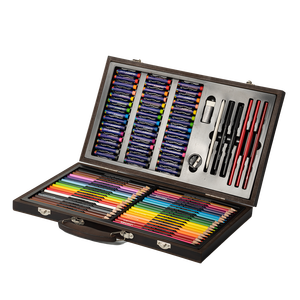 Colormate ชุดภาพวาดศิลปะ90ชิ้นคุณภาพสูงสำหรับเด็กรวมทั้งดินสอสีสีน้ำปากกามาร์กเกอร์ดินสอสี - Product Image 4