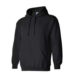 Sudaderas con capucha informales de invierno para hombre, Color sólido, 100% algodón, ajuste Regular, secado rápido, transpirable, ropa de moda ecológica - Product Image 5