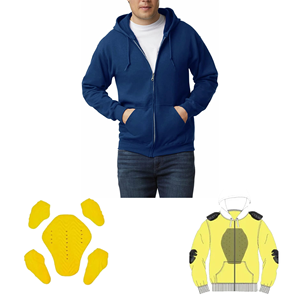 Unisex Customized Silk Screen Printed Leather Fleece Polyester Windproof Waterproof CE Certified 400g Motorbike Sportswear - Product Image 4