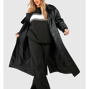 Sudadera Larga de Invierno para Mujer, Corte Holgado, Transpirable, Cálida, Mezcla de Poliéster/Algodón, Interior Suave y Ecológico - Product Image 3