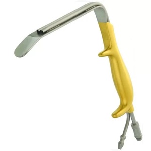 Juego de Instrumentos Retractor Estilo Ferriera de Acero Inoxidable Manual con Guía de Luz de Fibra Óptica - Product Image 6