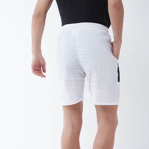 Pantalones cortos de gimnasio para hombre hechos en Pakistán Pantalones cortos de gimnasio para hombre hechos de algodón de último diseño para tamaño adulto - Product Image 3