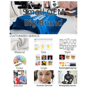 Crop Puff Print 100% Cotton Drop Shoulder Logo personnalisé Ourlet brut Poids lourd Surdimensionné 3d Puff Printing Men Cropped Hoodies - Product Image 6