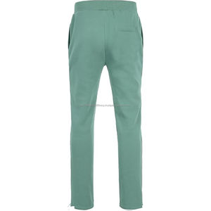 ชุดวอร์มแบบสองชิ้นทรงขาบานพิมพ์ลายโลโก้ตามสั่ง ชุดออกกำลังกายแบบโอเวอร์ไซส์ ชุดวอร์มสำหรับวิ่ง - Product Image 3