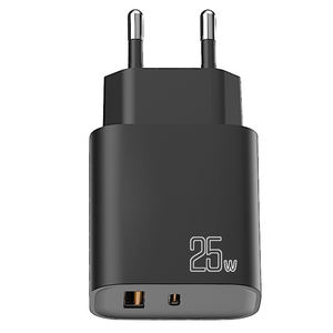 Chargeur mural électrique double USB-C ETL PSE 20W 25W PD QC3.0 à charge rapide pour les marchés américain, européen et japonais - Product Image 4