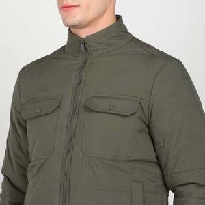 Chaqueta Bomber de Invierno para Hombre, Diseño Personalizado con Servicio OEM, Tejida, Impermeable, Transpirable, Cortavientos, de Secado Rápido, Estilo Urbano - Product Image 5