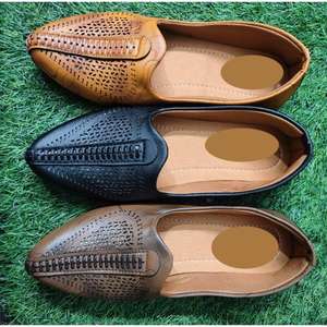 Chaussures traditionnelles artisanales en cuir véritable, chaussures rajasthani, couleur personnalisée, chaussures élégantes pour hommes, imperméables, toutes - Product Image 6