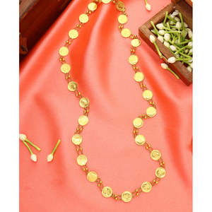 Collar de Cadena Religiosa con Diamantes en Oro de 18K para Mujer - Joyería Clásica de Compromiso - Product Image 1