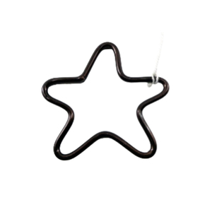 Placage en laiton étoile suspendue en fer utilisé pour les ornements décoratifs muraux et pour la maison fournitures de fête et de fête fournitures de décoration de noël - Product Image 4