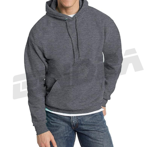 Sweat-shirt à capuche pour homme en coton molletonné, pull décontracté avec poche avant, coupe ample, vêtement d'hiver coupe-vent et imperméable - Product Image 2