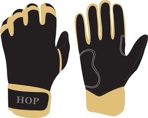 Gants de frappe de baseball et softball colorés de haute qualité pour lanceur, en cuir, pour gaucher, unisexe, vente en gros, gants pas chers - Product Image 2