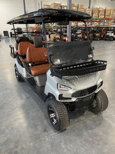 รถกอล์ฟไฟฟ้า6-Seater พร้อมแบตเตอรี่ลิเธียมรถเข็นกอล์ฟอุปกรณ์เสริมรถคลับรุ่น2023 - Product Image 2