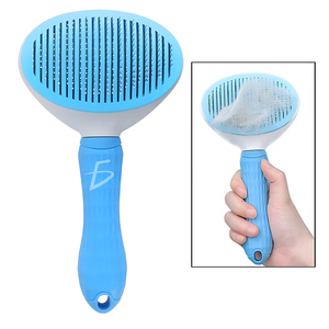 Comoda spazzola in plastica con setole per capelli lunghi o corti - Product Image 3
