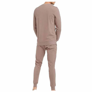 Sudadera de hombre de alta calidad 100% Material de algodón Ligero Logotipo personalizado Impresión Sólido O-cuello Sudadera OEM - Product Image 5