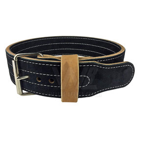 Ceinture de musculation de haute qualité, épaisseur 8-15 mm, soutien du dos/du bas du dos, logo personnalisé, fermeture antidérapante, cuir robuste pour la remise en forme - Product Image 2
