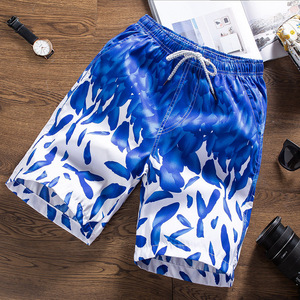 Couple Beach <b>Shorts</b> Quick-Dry <b>Swim</b> Trunks for Men and <b>Women</b> Casual Sports 5-Point Pants - Product Image 3