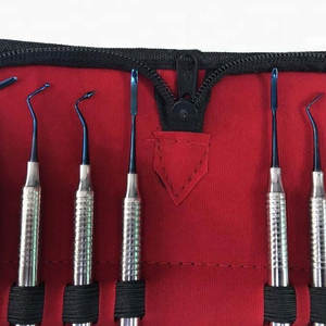 ชุดเครื่องมือทันตกรรมรากฟันแบบมืออาชีพที่มีคุณภาพ7 A + ด้ามจับกลวงที่มีคุณภาพสีที่กำหนดเอง - Product Image 4