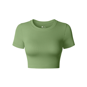 Venta caliente 100% Material de algodón Mujeres Crop Tops Quickdry Transpirable Logotipo personalizado Impresión Streetwear Crop Tops - Product Image 3