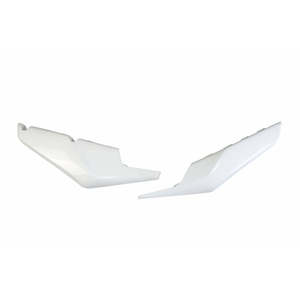 Husqvarna TX 300 2020-2022 parte inferiore bianca carenatura moto pannelli laterali ABS plastica - Product Image 1
