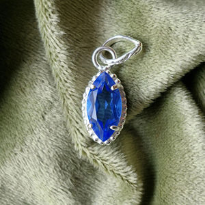 จี้แทนซาไนต์925เงินสเตอร์ลิงชุบเครื่องประดับแฮนด์เมดของขวัญสำหรับผู้หญิง - Product Image 3