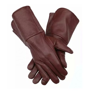 Offre Spéciale classique écologique véritable peau de mouton double face femmes hiver chaud jaune gants en cuir véritable fourrure gants - Product Image 1