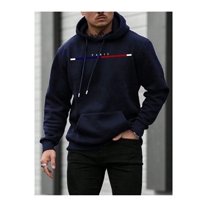 Felpa Oversize con stampa Paris organica stile invernale Unisex - Product Image 1